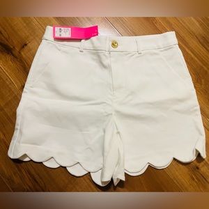 NWT Lilly Pulitzer Buttercup High-Rise Resort White Short Size Small